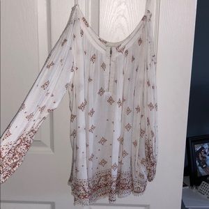 Urban Outfitters Cold Shoulder Top